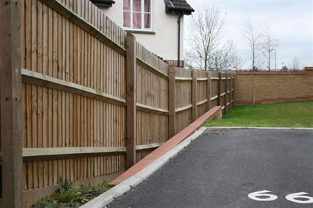 Chelmer Close Board Fencing